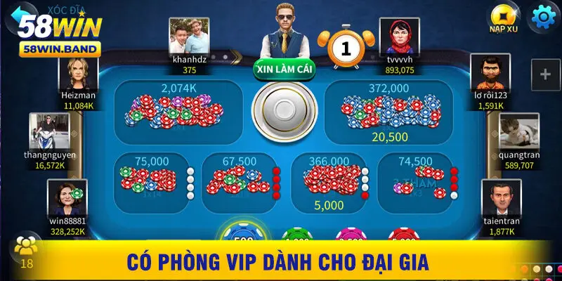 Có Phòng Vip Dành Cho Đại Gia